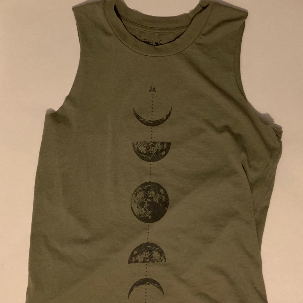 Moon Phase Muscle Tee